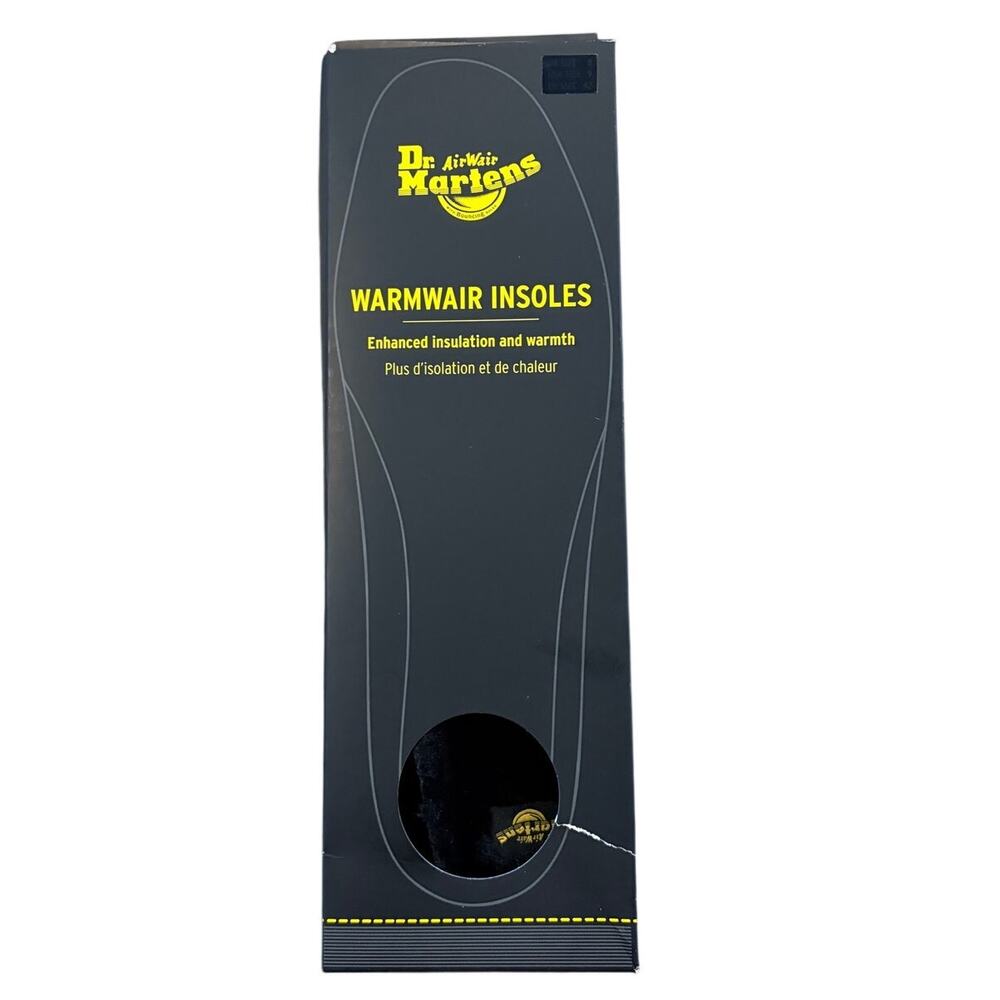 Dr Martens Warmwair Insoles, Enhanced Insulation Warmth Mens 9 Womens 10.5 New